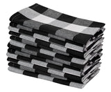 Cotton Napkins - Plaid Cloth Napkins