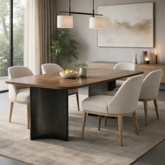 Duke 84? Rec. Dining Table