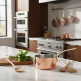 Mauviel M'Heritage M'250 B Copper Sauce Pan With Brass Handle