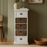 Halifax Grand Storage Unit with Basket Set