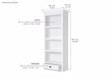 Halifax Bookcase with 1 Drawer