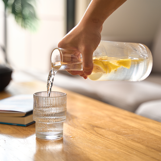 Bedside Water Carafe & Tumbler Set | 2-Piece Set | 900 ML