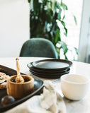Stoneware Flat Dessert Plate | Epa 7.9"