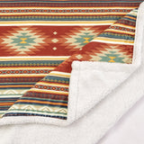 Del Sol Campfire Sherpa Throw, 6 MOQ