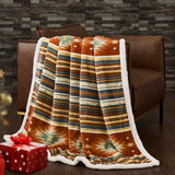 Del Sol Campfire Sherpa Throw, 6 MOQ