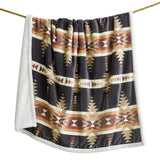 Yosemite Campfire Sherpa Throw, 6 MOQ