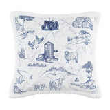 Farm Life Campfire Sherpa Throw