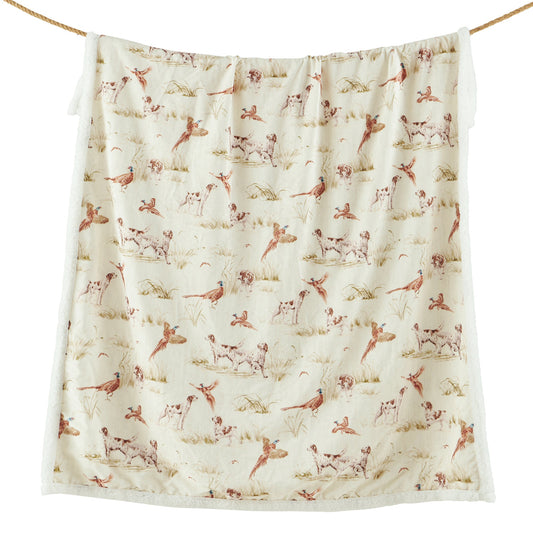 Hunt Life Campfire Sherpa Throw