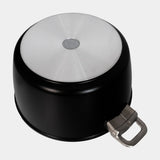 CHD Dual Ceramic Layer, Diamond Reinforced Nonstick Stock Pot with Glass Lid | Made in Switzerland