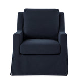 Stanley Glider Slipcovered Swivel Chair with Slope Arm(Optional Types)