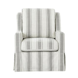 Stanley Glider Slipcovered Swivel Chair with Slope Arm(Optional Types)