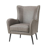 Shepherd Wingback Vegan Leather Armchair(Optional Types)