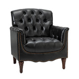 Enrique Genuine Leather Armchair