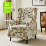 Lilith Upholstered Recliner Chair with Adjustable Backrest & Footrest