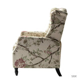 Lilith Upholstered Recliner Chair with Adjustable Backrest & Footrest