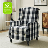 Lilith Upholstered Recliner Chair with Adjustable Backrest & Footrest