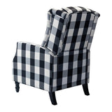 Lilith Upholstered Recliner Chair with Adjustable Backrest & Footrest