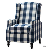 Lilith Upholstered Recliner Chair with Adjustable Backrest & Footrest
