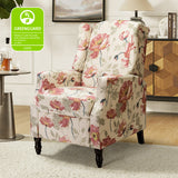 Lilith Upholstered Recliner Chair with Adjustable Backrest & Footrest