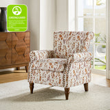 Artemisa Modern Floral Pattern Upholstered Armchair
