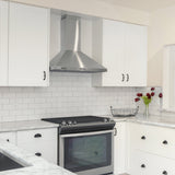 CIARRA 30 Inch Wall Mount Chimney Range Hood CAS75206P-OW