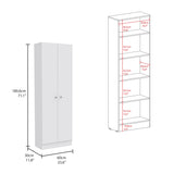 Charlotte 2 Piece Kitchen Set, Kitchen Island + Kitchen Pantry