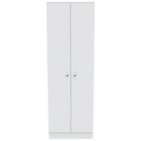 TUHOME Charlotte 2-Piece Kitchen Set with Storage Cabinet and Multi-Level Countertop Island, Modern Prep and Pantry Organization for Small Kitchens and Apartments, 35.4"H x 40.5"W x 27.5"D, White/Light Oak