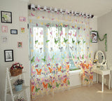 Brazilian Butterflies - Sheer Curtain Panel