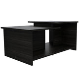 Dallas 2 Piece Living Room Set, Coffee Table + Bar Cabinet