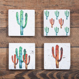 Cactus Coffee Mug and Coaster 8PC Set