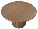 Colvin 5-Piece 52-inch Round Dining Set, Brown