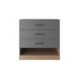 Alder 27" High Dresser with Three Drawers