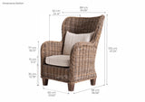 Wickerworks King Chair