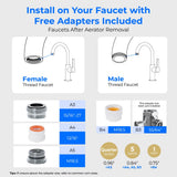 Ultrafiltration Countertop Faucet Water Filter CTF-07