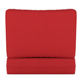 Deep Seating Cushion Set - Seat 25 x 25.5 x 5 | Back 25 x 18 x 5