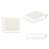 Ottoman Cushion - 23.5 x 20 x 3.5