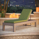 Chaise Lounge Cushion - Seat 25 x 47 x 3.5 | Back 23 x 19 x 3.5