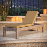 Chaise Lounge Cushion - Seat 25 x 47 x 3.5 | Back 23 x 19 x 3.5