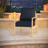 Mid Deep Seating Cushion Set - Seat 22 x 24 x 5 | Back 22 x 20 x 5