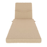 Chaise Lounge Cushion - Seat 24.5 x 52.5 x 3.5 | Back 22 x 24 x 3.5