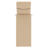Chaise Lounge Cushion - Seat 24.5 x 52.5 x 3.5 | Back 22 x 24 x 3.5