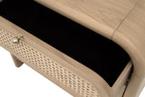Cannes 3-Drawer Nightstand