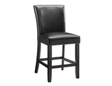 Carrara 6-Piece Marble Counter Dining Set (Table, Storage Bench & 4 Counter Chairs)