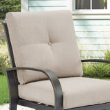 Chamber 3 Pieces Aluminum Patio Bistro Sets with Sunbrella® Cushions