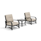 Chamber 2 Pieces Patio Fixed Chair and Side Table