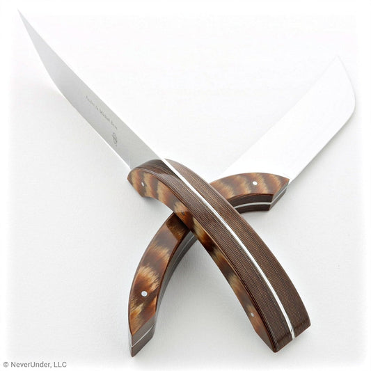 Cheese knife Michel and André Bras by Forge de Laguiole