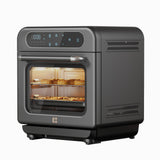 Ciarra Nosh Oven | 8-in-1 Portable Countertop Steam Oven Small Electric Oven with Air Fryer | Ashy Cloud