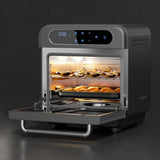Ciarra Nosh Oven | 8-in-1 Portable Countertop Steam Oven Small Electric Oven with Air Fryer | Ashy Cloud