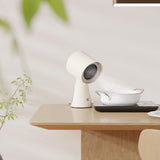 Ciarra HOOD TO GO Portable Mini Desktop White Range Hood Ivory Mist