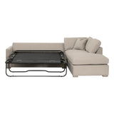 Clara 112" Slim Arm Sleeper Queen RF Sectional